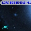LCRS B031543.0-411829