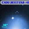 CXOU J031719.0-410423