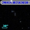 2MASX J02563650-3841524