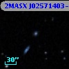 2MASX J02571403-3910095