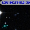 LCRS B025745.0-390433