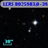LCRS B025803.0-385203