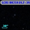 LCRS B025818.7-382534