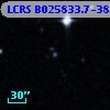LCRS B025833.7-384819