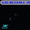 LCRS B025849.4-393329