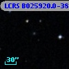 LCRS B025920.0-383958