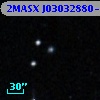 2MASX J03032880-3931229