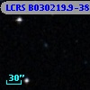 LCRS B030219.9-385213