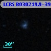 LCRS B030219.9-392516