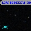 LCRS B030227.8-393040