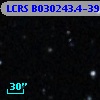 LCRS B030243.4-392731