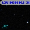 LCRS B030316.5-385337