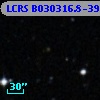 LCRS B030316.8-392136