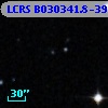 LCRS B030341.8-390433