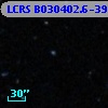 LCRS B030402.6-390024
