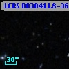 LCRS B030411.8-385727