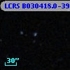 LCRS B030418.0-394210