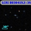 LCRS B030419.3-385453