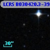 LCRS B030420.3-393723