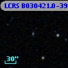 LCRS B030421.0-390300