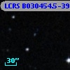 LCRS B030454.5-391602
