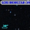 LCRS B030523.0-393643