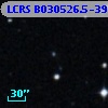 LCRS B030526.5-391321