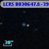 LCRS B030647.8-391627