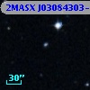 2MASX J03084303-3902337