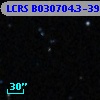 LCRS B030704.3-392952