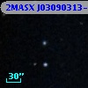 2MASX J03090313-3902082