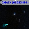 2MASX J03093474-3929436