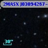 2MASX J03094287-3924056
