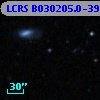 LCRS B030205.0-393428