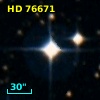 HD  76671