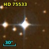 HD  75533