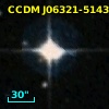 CCDM J06321-5143B