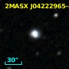 2MASX J04222965-4948257