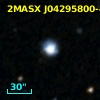 2MASX J04295800-4936409
