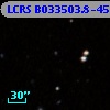 LCRS B033503.8-451841
