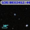 LCRS B031341.5-445214