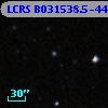 LCRS B031538.5-444339
