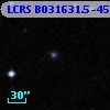 LCRS B031631.5-452413