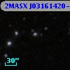 2MASX J03161420-4506539