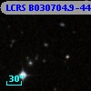 LCRS B030704.9-443709