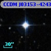 CCDM J03153-4243B
