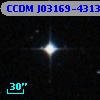 CCDM J03169-4313B