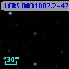 LCRS B031002.2-422906