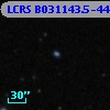 LCRS B031143.5-445311