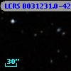 LCRS B031231.0-423950
